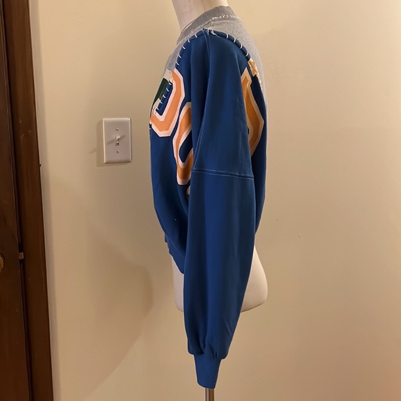 BDG Urban Outfitters Martina Spliced Crew Neck Sweatshirt Pullover - Picture 5 of 9